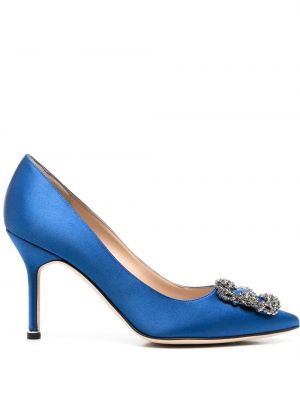 Pumps Manolo Blahnik blå