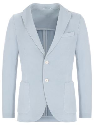 Хлопковый пиджак Circolo 1901 голубой