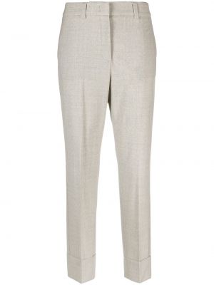 Pantalones slim fit Peserico gris