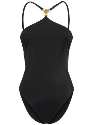 Jednodielne plavky Versace čierna