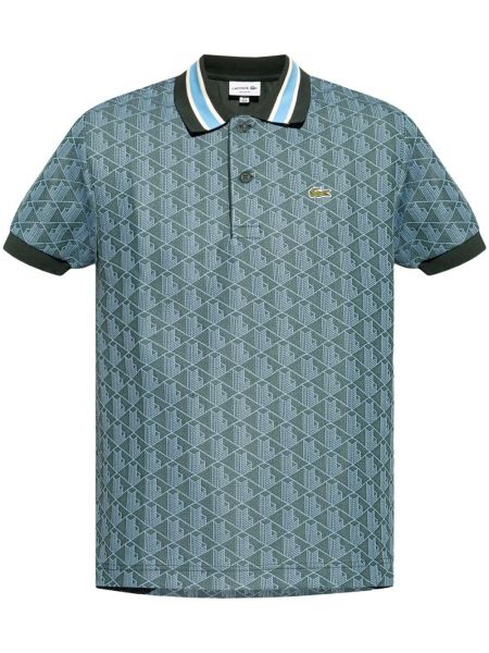 T-shirt med print Lacoste grøn