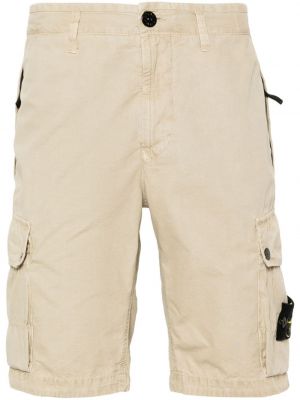 Cargo shorts aus baumwoll Stone Island beige