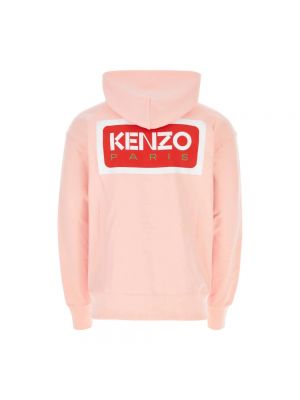 Bluza z kapturem Kenzo różowa