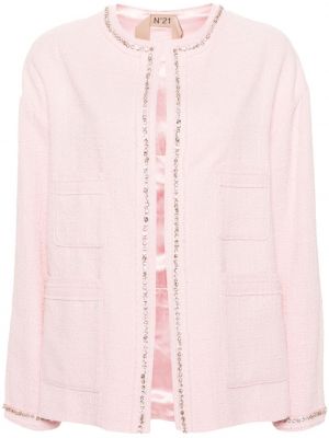 Růžová křišťálová bunda Nº21