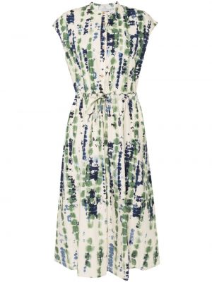 Midi šaty s potiskem s abstraktním vzorem Woolrich