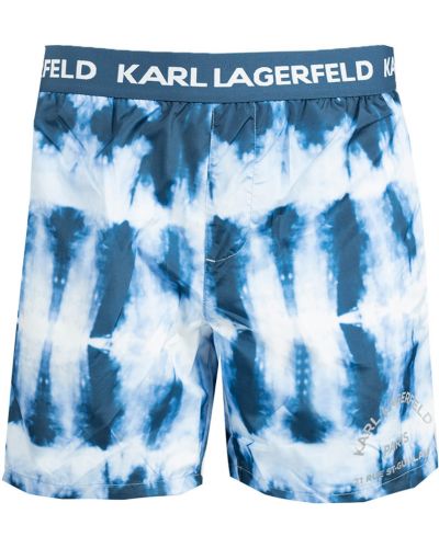 Kąpielówki Karl Lagerfeld - Niebieski