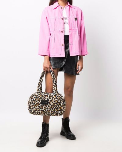 Bolso shopper con estampado leopardo Marc Jacobs