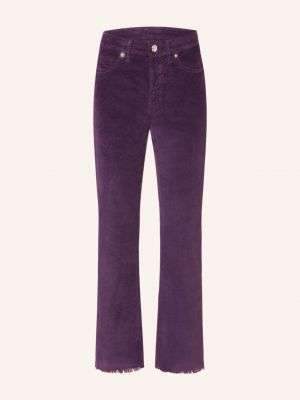 Вельветовые брюки nine:inthe:morning ENDLESS фиолетовый