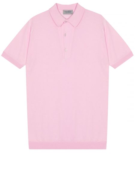Рубашка John Smedley розовая