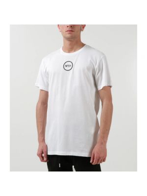 Camiseta manga corta Nº21 blanco