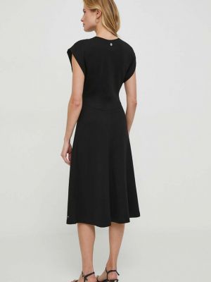 Mini šaty Tommy Hilfiger černé