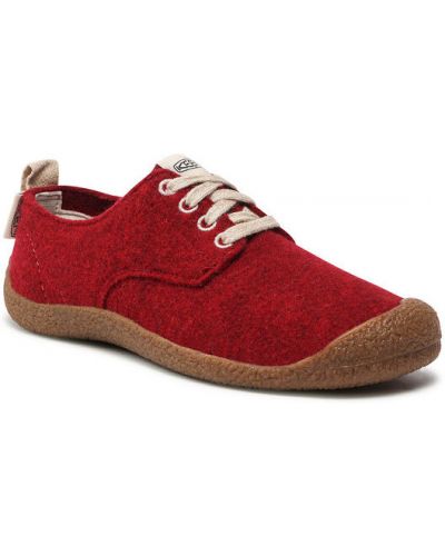 Pantofi derby Keen roșu