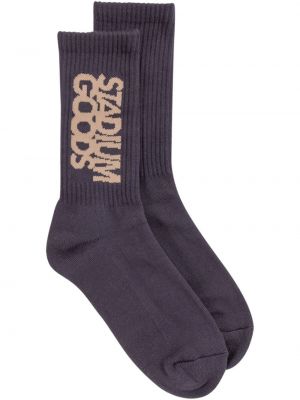 Ponožky s výšivkou Stadium Goods fialové