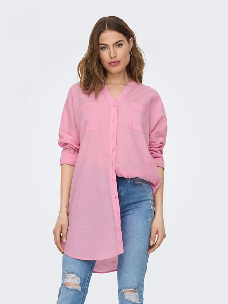 Блузка Only розовая