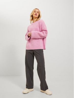 Laza szabású pulóver Jjxx rózsaszín