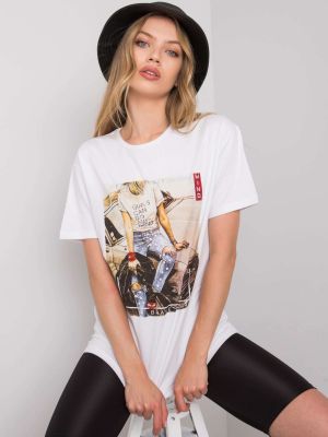 Bavlnené tričko s potlačou Fashionhunters