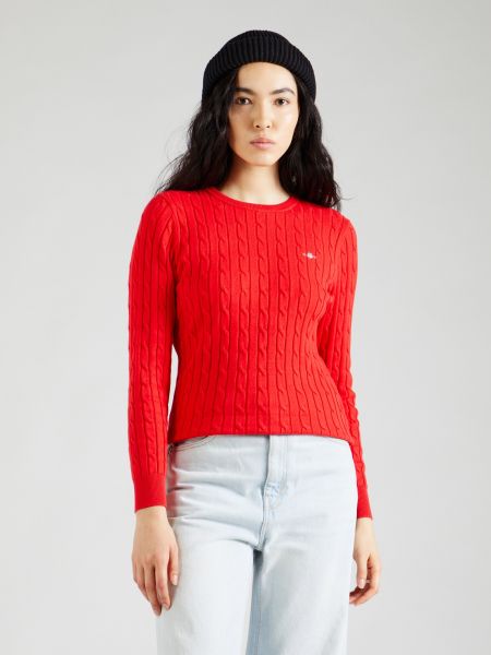 Пуловер Gant червено