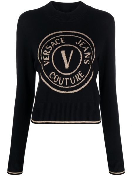 Bavlnený sveter Versace Jeans Couture