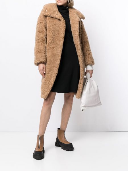 Abrigo Hermès marrón