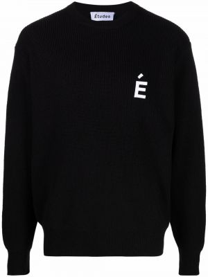 Пуловер Etudes черно