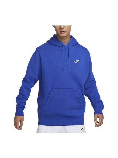 Флисовое худи Nike синее