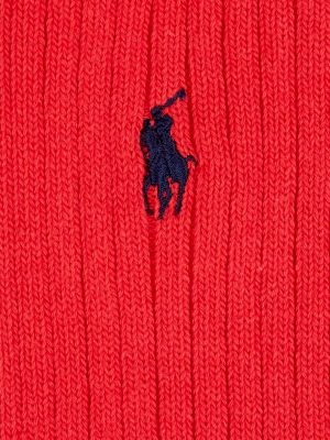 Skarpety bawełniane Polo Ralph Lauren czerwone