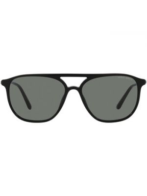 Czarne okulary przeciwsłoneczne Emporio Armani