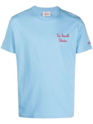 T-shirt Mc2 Saint Barth blå