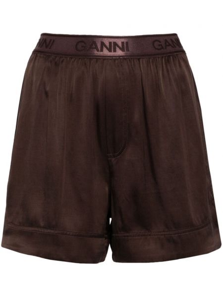 Shorts Ganni brun