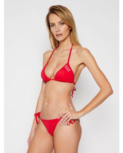 Bikini Ea7 Emporio Armani roșu