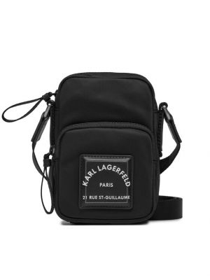 Чорна сумка через плече Karl Lagerfeld