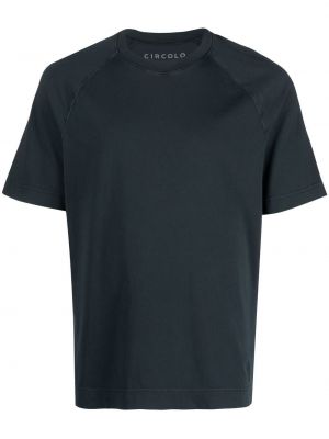 T-shirt en coton avec manches courtes Circolo 1901 gris