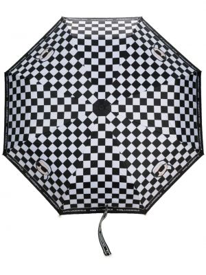 Kostkovaný deštník Karl Lagerfeld