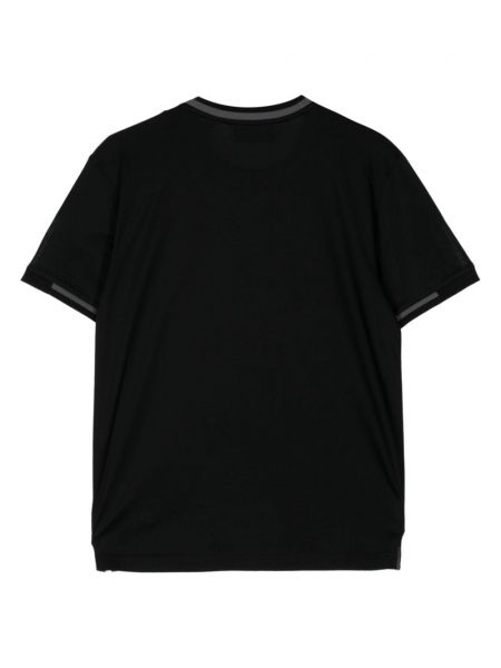 T-shirt en coton à imprimé Belstaff noir