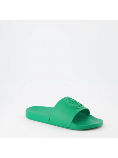 Sandalias de punta abierta Moncler verde