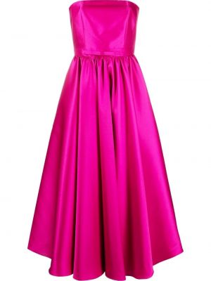 Sukienka koktajlowa plisowana Blanca Vita różowa