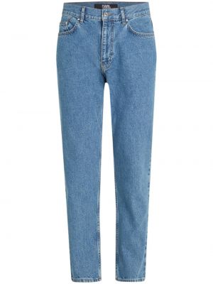 Skinny fit džínsy Karl Lagerfeld modrá