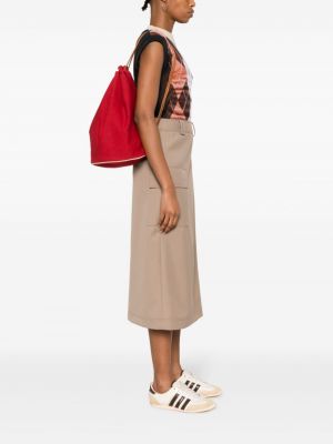 Bavlněný batoh Hermès červený