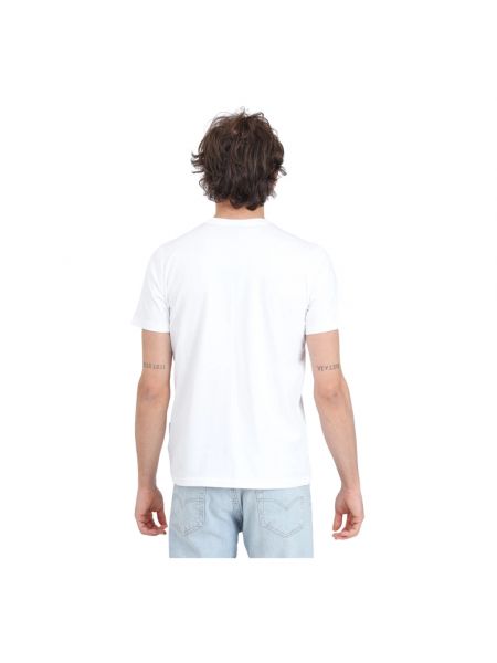Camiseta con estampado Kappa blanco