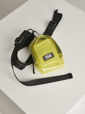 Prozirna torba oko struka Urban Classics Accessoires žuta
