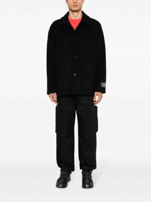 Manteau en laine Msgm noir