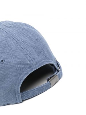 Medvilninis kepurė su snapeliu Carhartt Wip mėlyna
