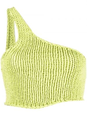 Strikket ull crop top Paloma Wool grønn