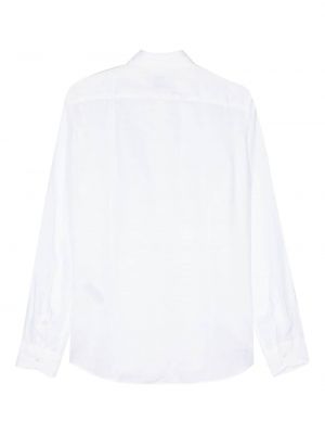 Lněná košile Altea bílá