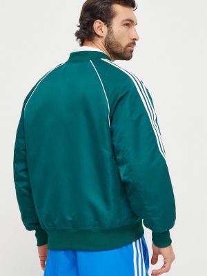 Geacă bomber Adidas Originals verde