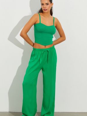 Kalhoty Cool & Sexy zelené