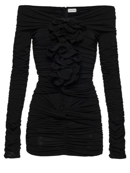 Черное коктейльное платье Magda Butrym