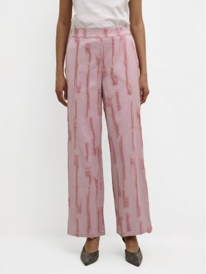 Розовые брюки свободного кроя Karen By Simonsen