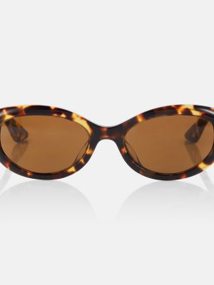 Lunettes de soleil Khaite marron