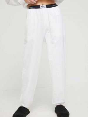 Меланжирани памучни клинове Calvin Klein Underwear бяло